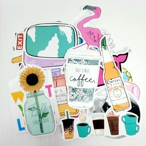 35 Stickers | No Repeats | Glossy Finish | 4 inch | Brand New